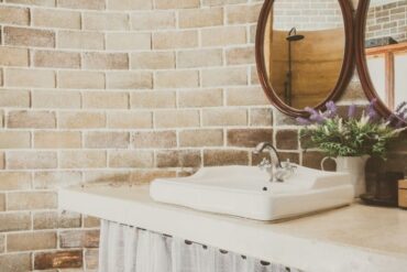 banos rusticos pequenos