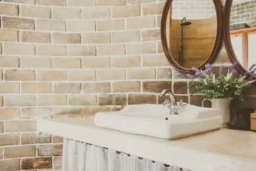 banos rusticos pequenos